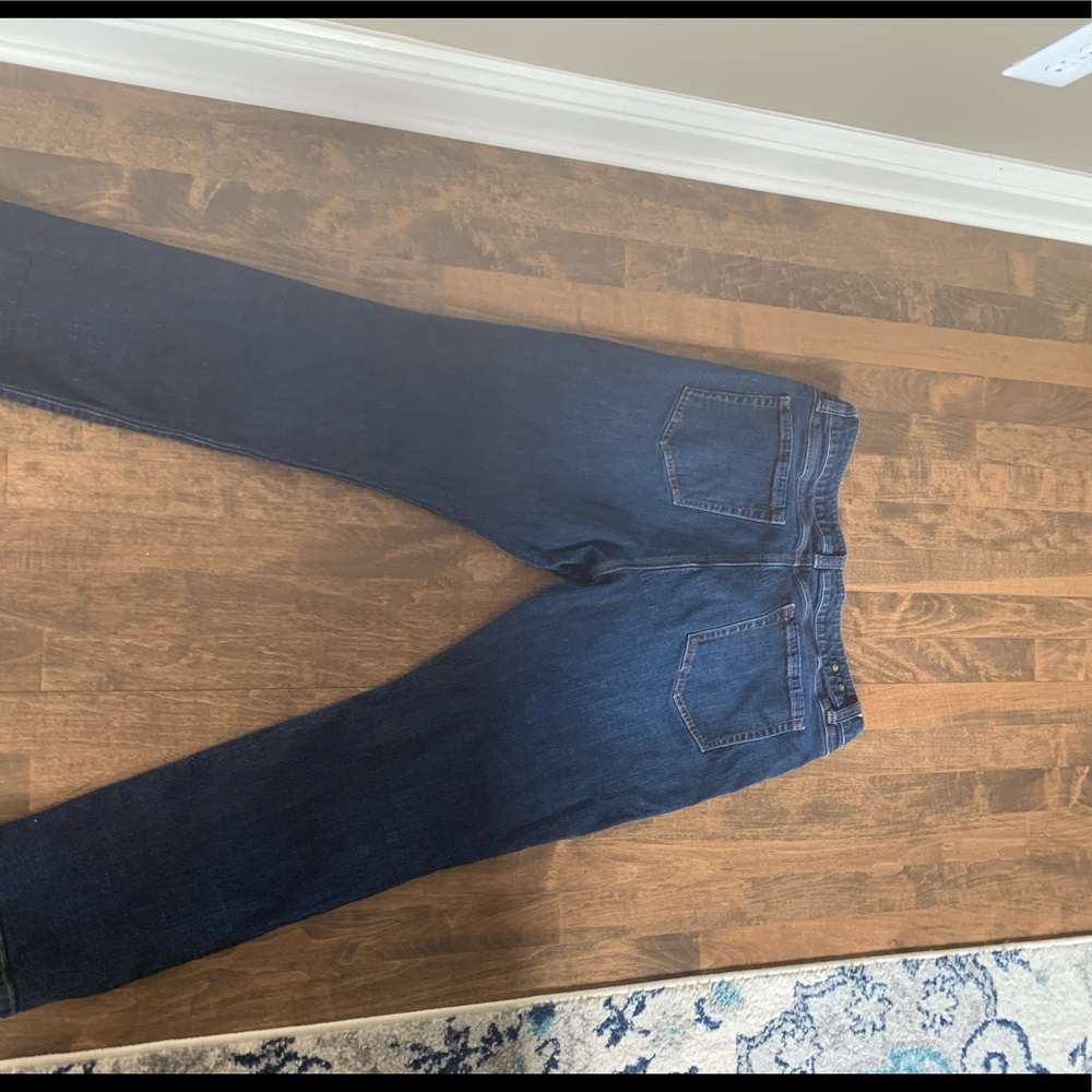 Cabi high straight jeans